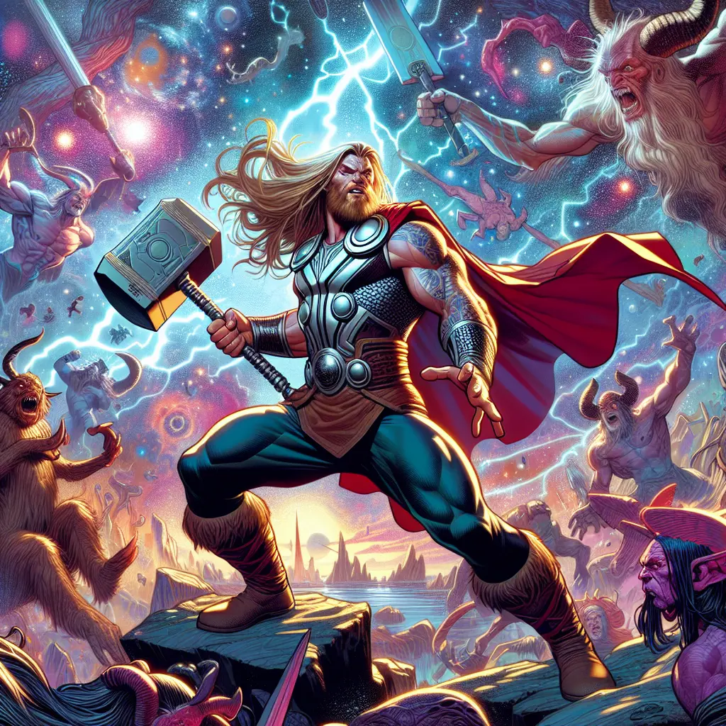 Exploring the Integration of Mythology in Marvels Thor Series