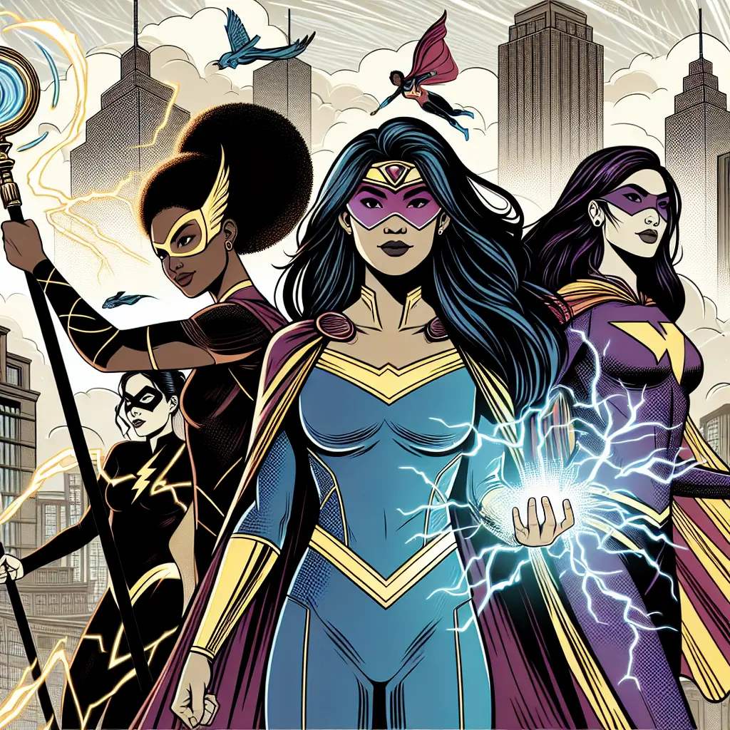 The Role of Women Superheroes in Marvel